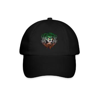 Irland - Baseballkappe - Schwarz/Schwarz - Vorne