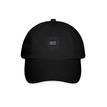 Data Science - Baseballkappe - Schwarz/Schwarz - Vorne