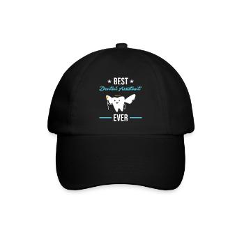 Best Dental Assistant Ever Dental Assistant - Baseballkappe - Schwarz/Schwarz - Vorne