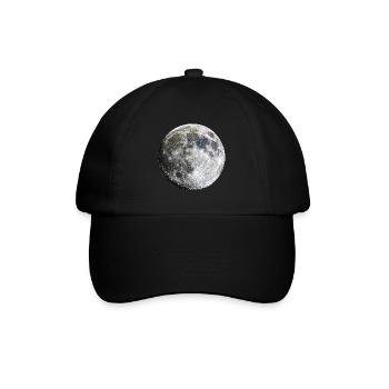 Moon - Baseballkappe - Schwarz/Schwarz - Vorne