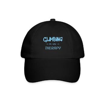 Climbing - Baseballkappe - Schwarz/Schwarz - Vorne