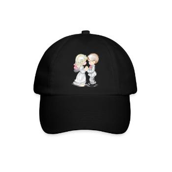 Ehe - Baseballkappe - Schwarz/Schwarz - Vorne