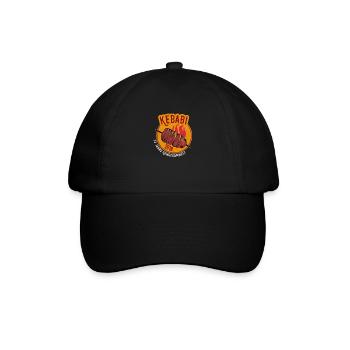 Cool Kebabi 2018 - 12 Jahre Rumgegammelt - Baseballkappe - Schwarz/Schwarz - Vorne