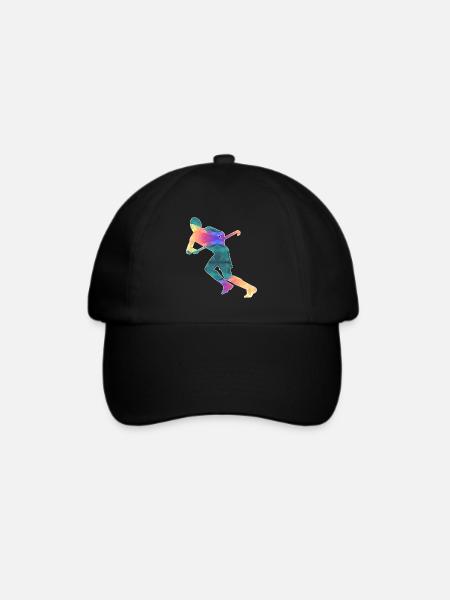 Feldhockey - Baseballkappe - Schwarz/Schwarz