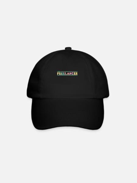 Freelancer Painter - Baseballkappe - Schwarz/Schwarz