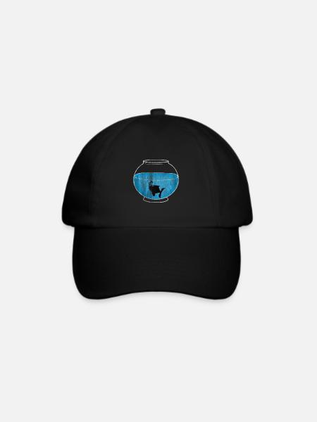 Aquarium - Baseballkappe - Schwarz/Schwarz