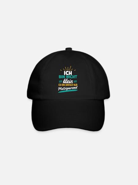 Lustiger Spruch lustige Sprüche für ein Kind - Baseballkappe - Schwarz/Schwarz