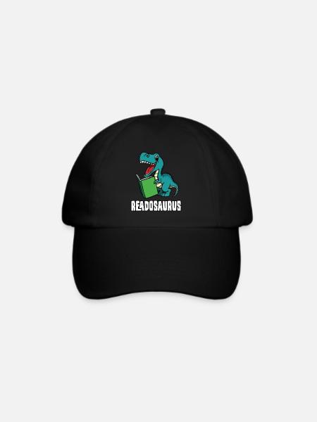 Readosaurus - Baseballkappe - Schwarz/Schwarz
