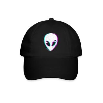 Aliens - Baseballkappe - Schwarz/Schwarz - Vorne