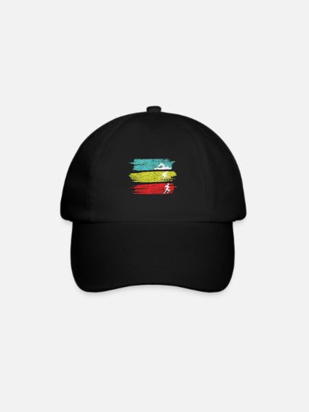 Triathlon Sport - Baseballkappe - Schwarz/Schwarz