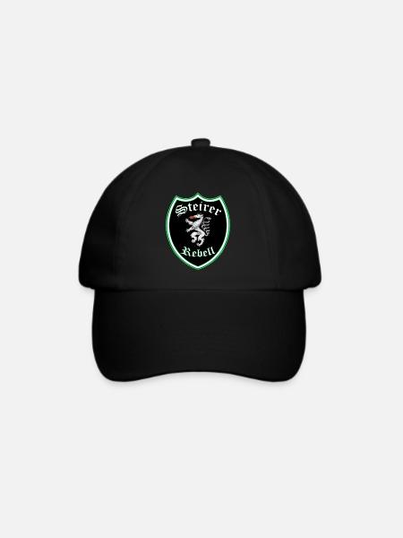Steiermark - Baseballkappe - Schwarz/Schwarz
