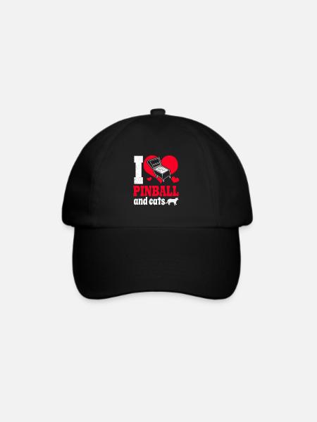 Flipper - Baseballkappe - Schwarz/Schwarz