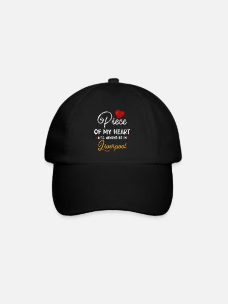 Liverpool - Baseballkappe - Schwarz/Schwarz