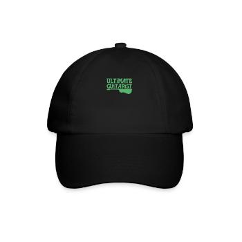 Gitarrist - Baseballkappe - Schwarz/Schwarz - Vorne
