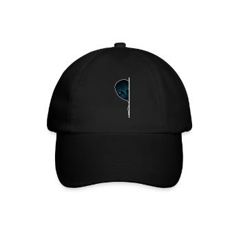 Alien - Baseballkappe - Schwarz/Schwarz - Vorne