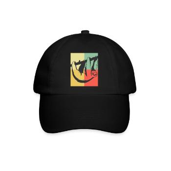 SLOTH - Baseballkappe - Schwarz/Schwarz - Vorne