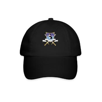 Corgi Corgi Hund - Baseballkappe - Schwarz/Schwarz - Vorne