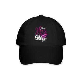 Schlager Schlagermusik - Baseballkappe - Schwarz/Schwarz - Vorne