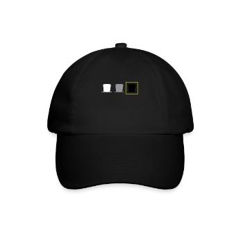 Hacker Cyber Security Pentester Black Hat Hacker - Baseballkappe - Schwarz/Schwarz - Vorne