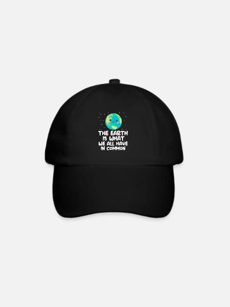 Klimawandel - Baseballkappe - Schwarz/Schwarz