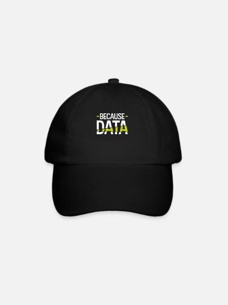 Informatiker - Baseballkappe - Schwarz/Schwarz