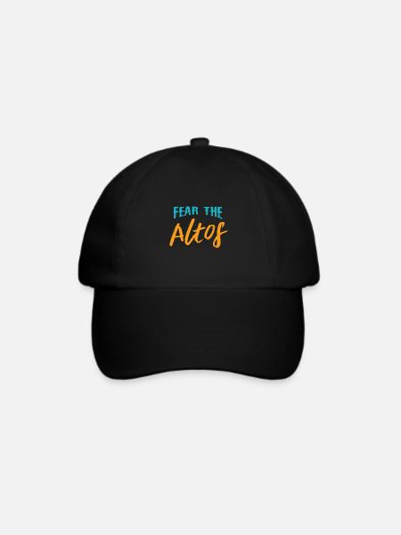 Chor Alt Sänger - Baseballkappe - Schwarz/Schwarz