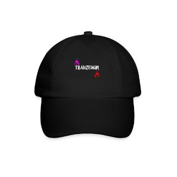 Trauzeugin - Baseballkappe - Schwarz/Schwarz - Vorne
