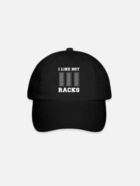 IT Netzwerk Programmierer Computer Informatiker - Baseballkappe - Schwarz/Schwarz