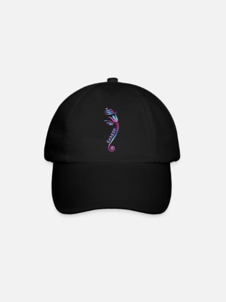 Ganesha - Hindu Gott - Baseballkappe - Schwarz/Schwarz