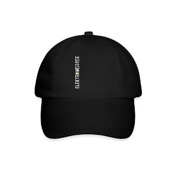 Elektromeister ELEKTRIKER - Baseballkappe - Schwarz/Schwarz - Vorne