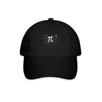 Mathe - Baseballkappe - Schwarz/Schwarz - Vorne