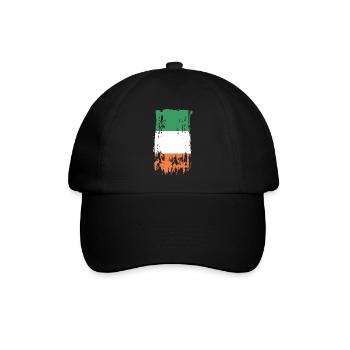 Ireland Ireland Ireland - Baseballkappe - Schwarz/Schwarz - Vorne