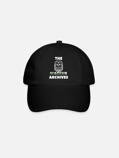 The Magnus Archives - Spooky - Baseballkappe - Schwarz/Schwarz