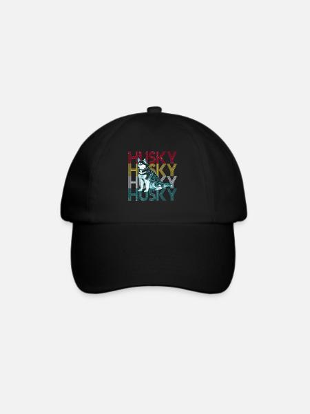 Husky - Baseballkappe - Schwarz/Schwarz