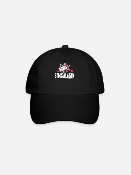 Gin - Baseballkappe - Schwarz/Schwarz