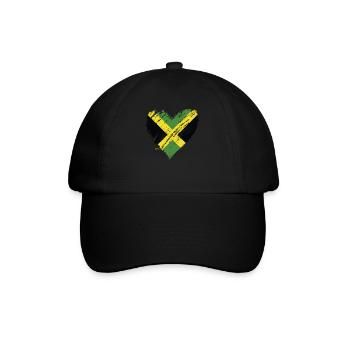 jamaica - Baseballkappe - Schwarz/Schwarz - Vorne