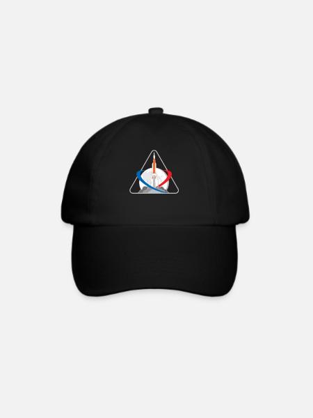NASA Artemis Exploration Mission Mondraumrakete - Baseballkappe - Schwarz/Schwarz