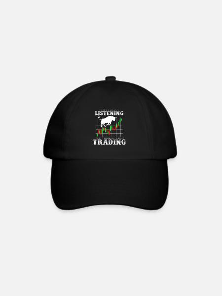 Trading - Baseballkappe - Schwarz/Schwarz