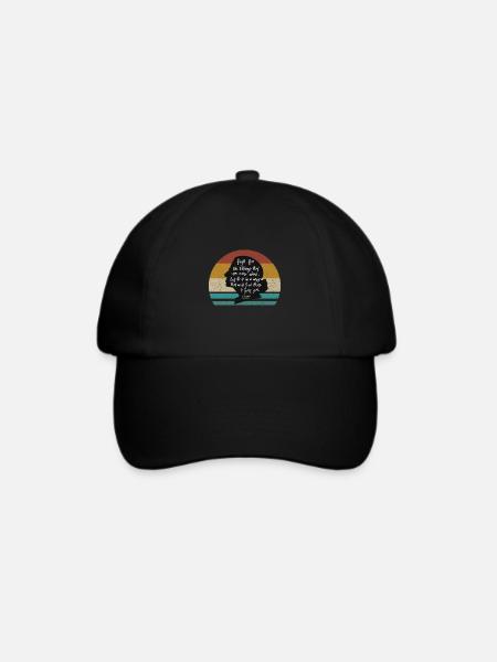 Kämpfe für die Dinge, die dir an der berüchtigten RBG wichtig sind - Baseballkappe - Schwarz/Schwarz