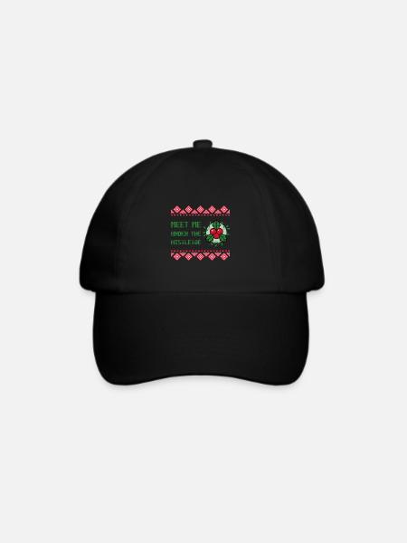 Ugly Christmas Ugly Sweater - Baseballkappe - Schwarz/Schwarz