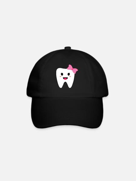 Tooth Fairy Halloween Costumes - Baseballkappe - Schwarz/Schwarz