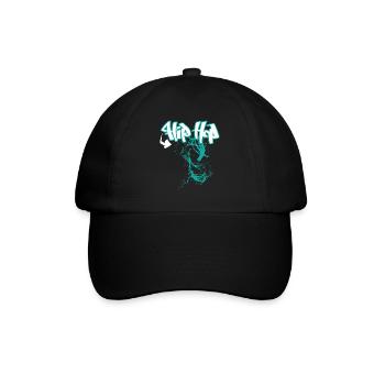 Hip Hop Rap-Musik - Baseballkappe - Schwarz/Schwarz - Vorne