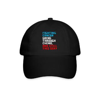 Chemo Motivation - Baseballkappe - Schwarz/Schwarz - Vorne