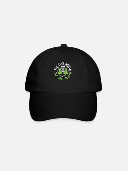 Disc Golf - Baseballkappe - Schwarz/Schwarz