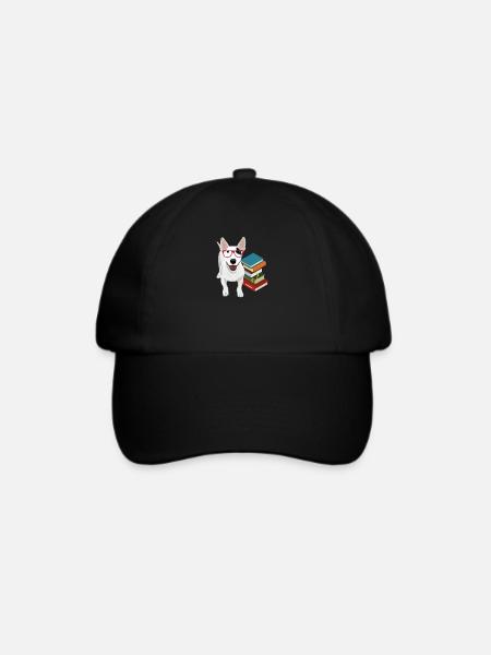 Bullterrier - Baseballkappe - Schwarz/Schwarz