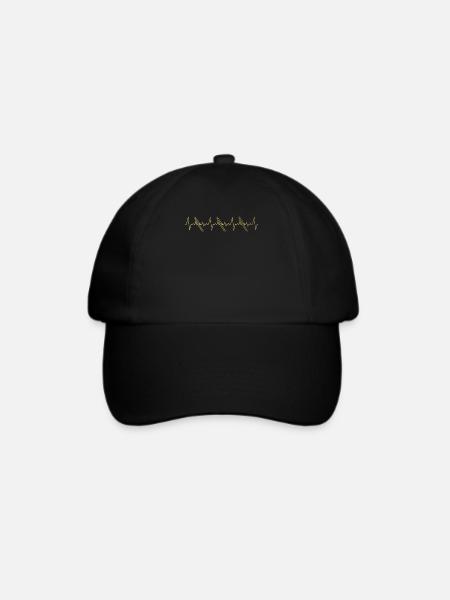 Posaune Geschenk - Baseballkappe - Schwarz/Schwarz