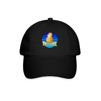 Toast Lover - Baseballkappe - Schwarz/Schwarz - Vorne