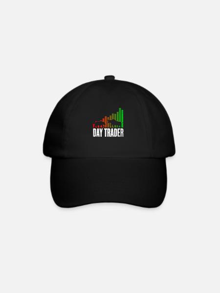 Day-Trading - Trading - Baseballkappe - Schwarz/Schwarz