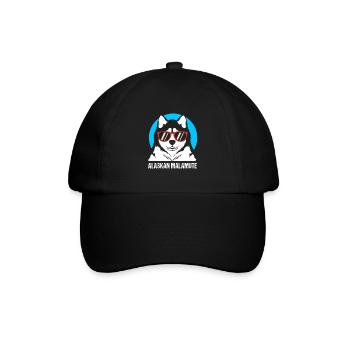 Malamute - Baseballkappe - Schwarz/Schwarz - Vorne