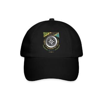 Tansania - Baseballkappe - Schwarz/Schwarz - Vorne